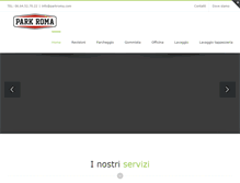 Tablet Screenshot of parkroma.com